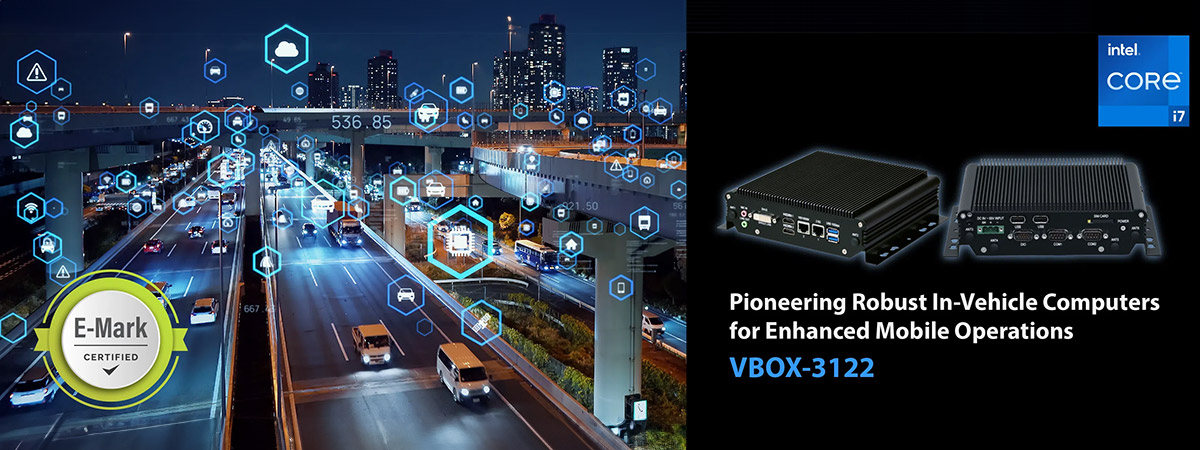 Sintrones Launch the VBOX-3122 Series: Pioneering Robust In-Vehicle Computer