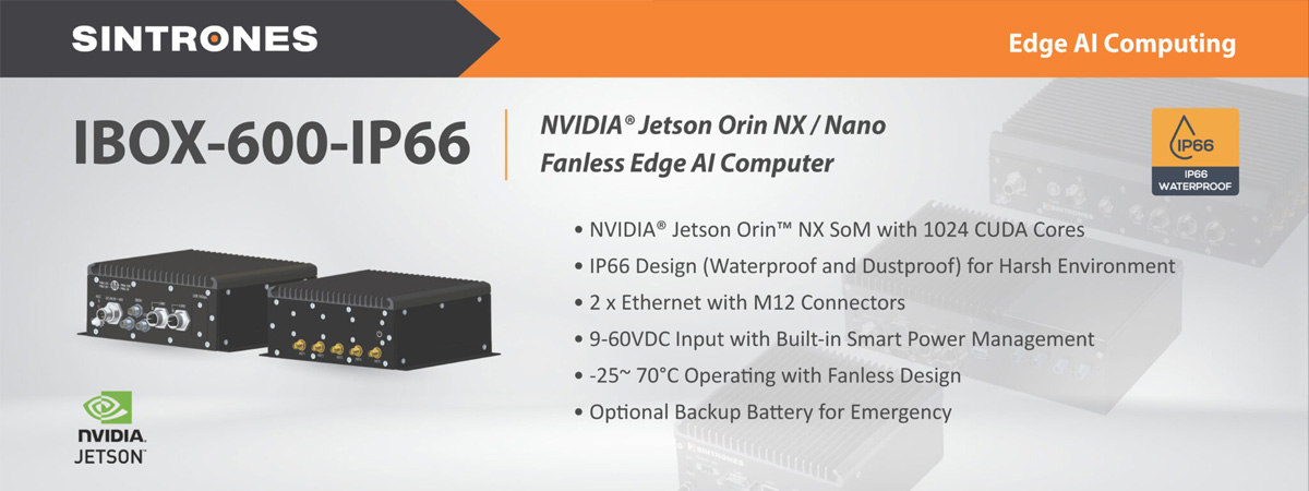 IBOX-600-IP66, Edge AI GPU Computing