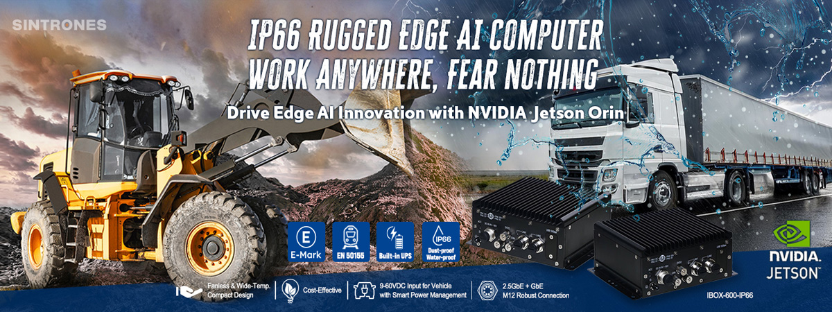 SINTRONES Unveils an Edge AI Computer with IP66 Rating Aimed at Real-Time Data Processing and Analytics