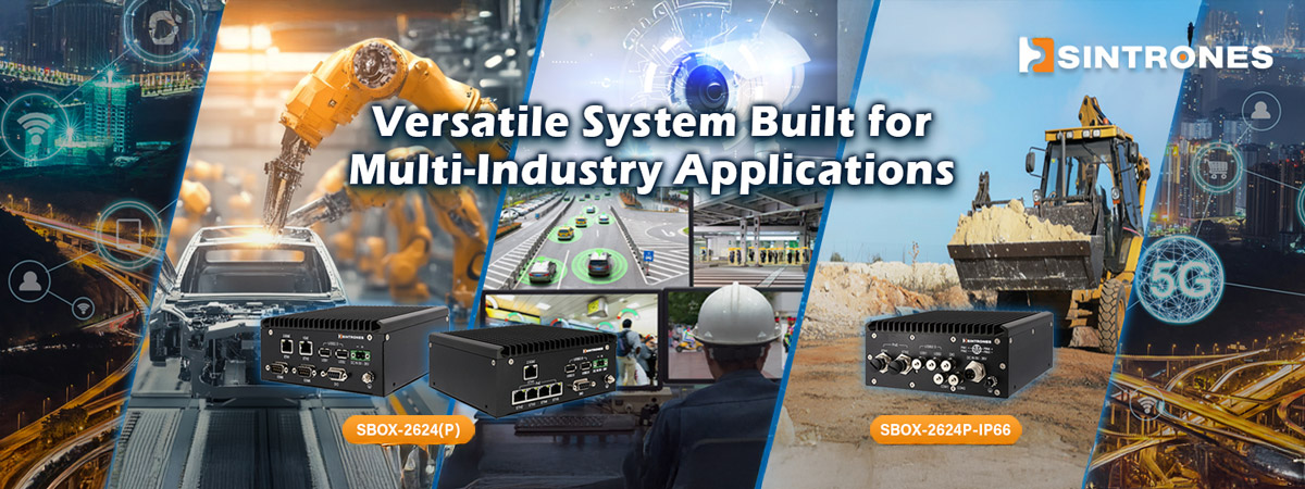 SINTRONES Launches SBOX-2624, a Versatile System Built for Multi-Industry Applications